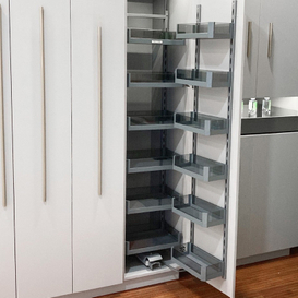 Glass Pantry Unit Basket