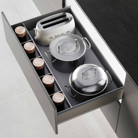 Kitchen Drawer Pot Basket