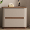 Khaki Solid Wood Nightstands