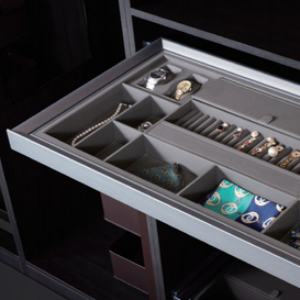 Multi-functional Leather Accessories Box